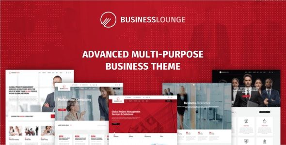 Business Lounge 英文专业版|多功能咨询与金融WordPress主题模板-极客小站
