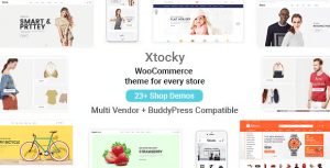 Xtocky 完美汉化中文版|商城自定义WooCommerce WordPress主题-myforexstore