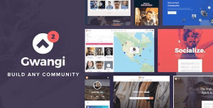 Gwangi 汉化中文版|高级多用途会员社交网络和BuddyPress社区WordPress主题-myforexstore