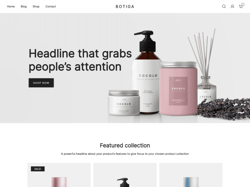 Botiga Pro 汉化中文版|轻量快速高可定制WooCommerce电商主题-极客小站