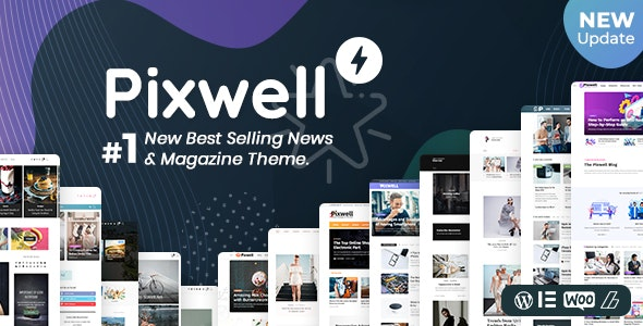 Pixwell 汉化中文版|多功能现代新闻杂志CMS响应式WordPress主题模板-极客小站