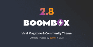 BoomBox 完美汉化中文版|多功能用途病毒杂志新闻广告推广WordPress主题模板-myforexstore