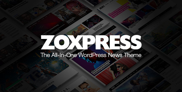 ZoxPress 汉化中文版|一键式演示新闻杂志响应式WordPress主题模板-极客小站