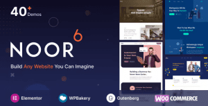 Noor 汉化中文版|轻量多功能创意响应式AMP WordPress博客主题模板-myforexstore