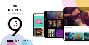 King 汉化中文版|炫酷漂亮杂志新闻游戏资讯WordPress主题-myforexstore