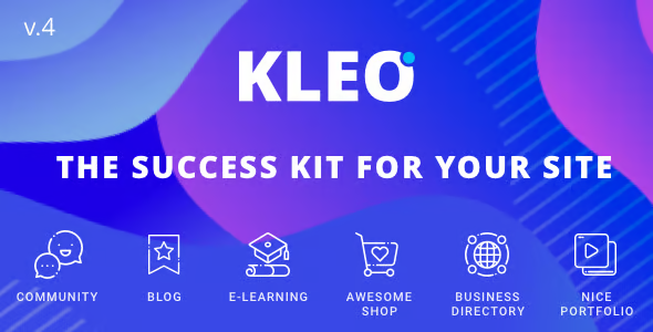 KLEO 汉化中文版|专业社区论坛/社交网络BuddyPress WordPress主题模板-极客小站