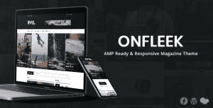 Onfleek 汉化中文版|支持AMP的新闻杂志WordPress主题-myforexstore