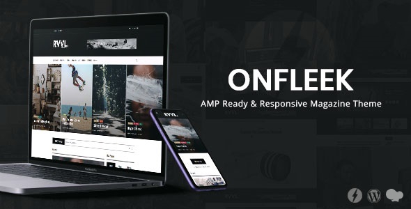 Onfleek 汉化中文版|支持AMP的新闻杂志WordPress主题-myforexstore