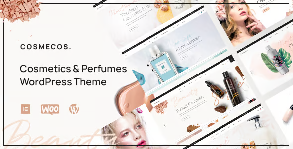 Cosmecos 英文专业版|化妆品和香水WordPress主题模板-极客小站
