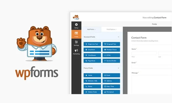WPForms Pro 合集中文汉化版|自定义拖放表单设计WordPress插件-myforexstore
