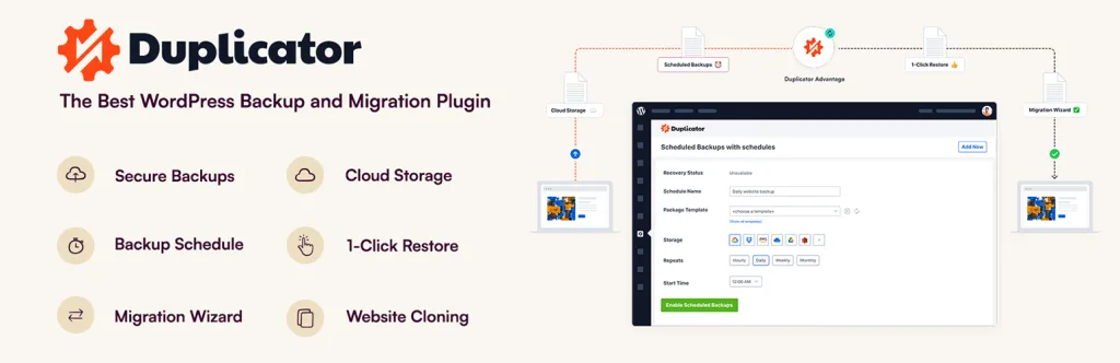 Duplicator Pro 汉化中文版|WordPress网站一键迁移搬家和备份插件-myforexstore