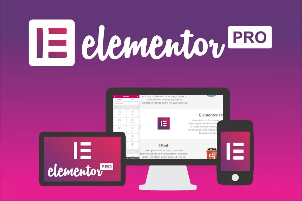 Elementor Pro 完美汉化中文版（含全套模板）|可视化编辑页面自定义设计WordPress插件-极客小站