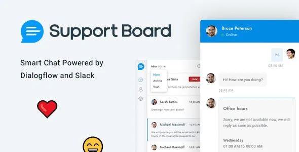 Support Board最新汉化中文版（支持微信公众号）下载|智能机器人在线聊天客服源码系统/WordPress插件-极客小站