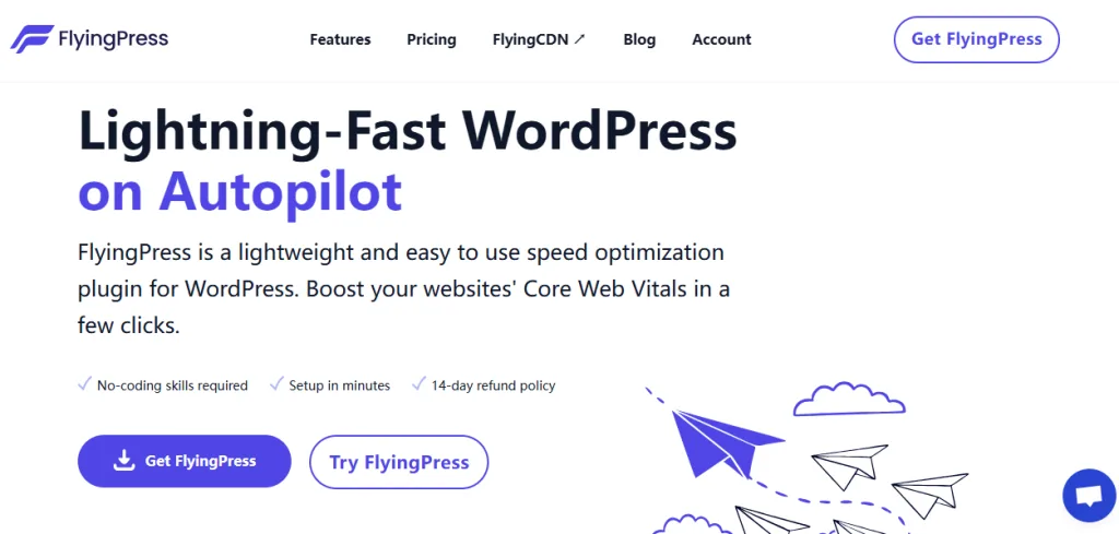 FlyingPress 英文专业版|轻量级网站优化加速WordPress插件-极客小站
