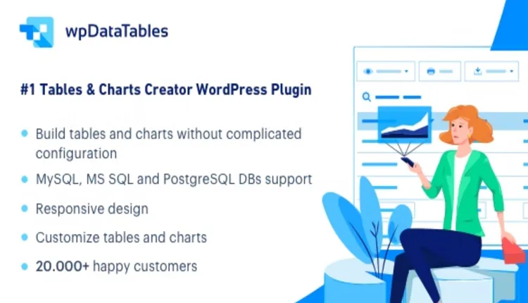 wpDataTables Premium 完美汉化中文版|WordPress表格和图表设计管理插件-极客小站
