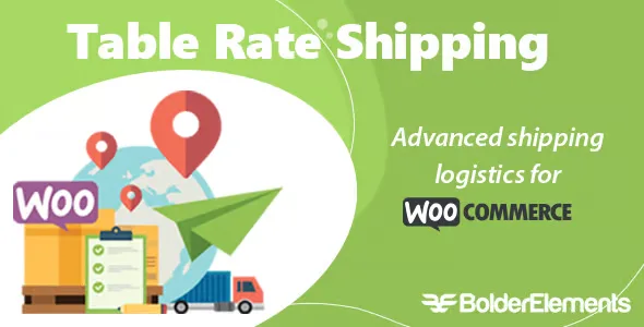 Table Rate Shipping 完美汉化中文版|WooCommerce运输配送费率表插件-极客小站