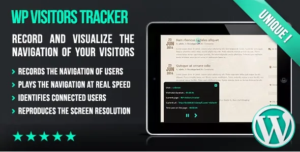 WP Visitors Tracker 汉化中文版|访客日志追踪操作网站统计WordPress插件-极客小站