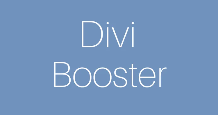 Divi Booster 英文专业版|Divi主题模板功能改进自定义WordPress插件-极客小站