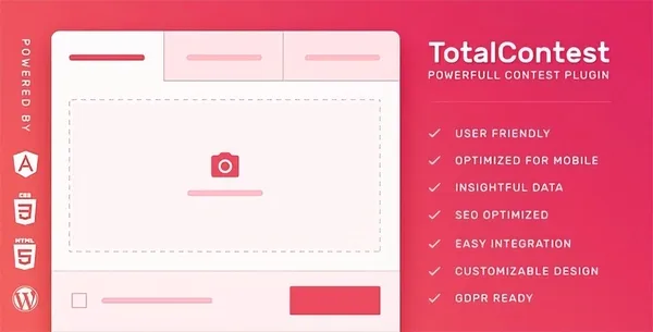 TotalContest Pro 完美汉化中文版|照片、音频和视频竞赛WordPress插件-极客小站