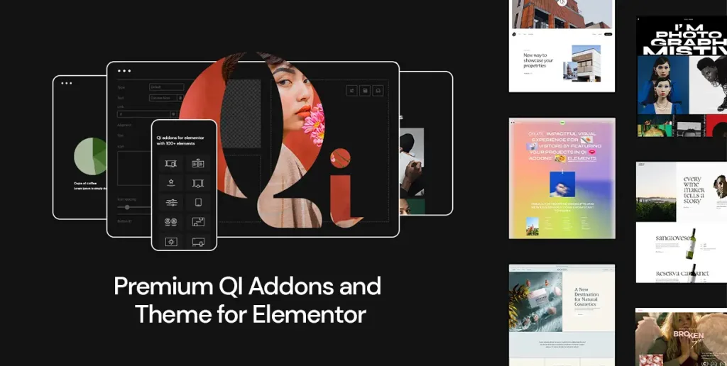 Qi Addons For Elementor Premium 汉化中文版|灵活强大的Elementor扩展插件-myforexstore