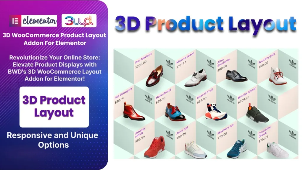 3D WooCommerce Product Layout 汉化中文版|Elementor配套3D设计WooCommerce插件-极客小站