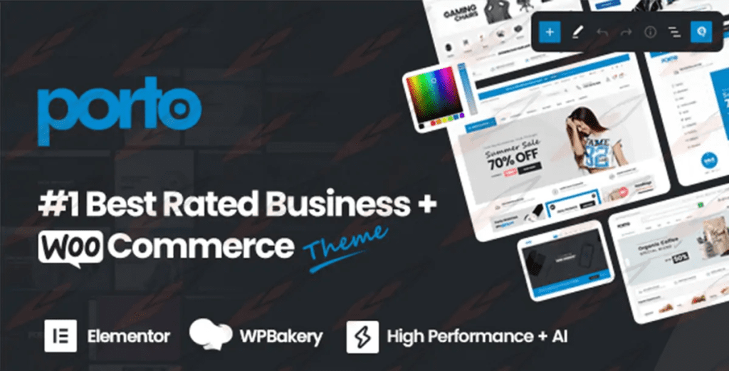 Porto 汉化中文版|电子商务博客多功能企业WooCommerce WordPress主题模板-myforexstore