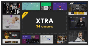 XTRA 完美汉化中文版|创意响应式轻量WordPress企业主题-myforexstore
