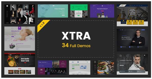 XTRA 完美汉化中文版|创意响应式轻量WordPress企业主题-myforexstore