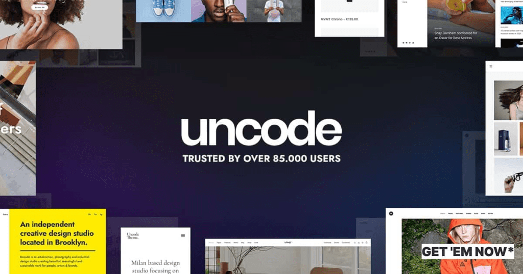 Uncode 完美汉化中文版|创意多用途WooCommerce WordPress企业主题-极客小站