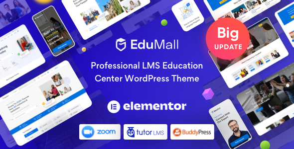 EduMall 汉化中文专业版|LMS教育培训中心WordPress企业主题模板-myforexstore