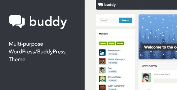 Buddy 汉化中文版|轻量简易博客论坛WordPress主题模板-极客小站