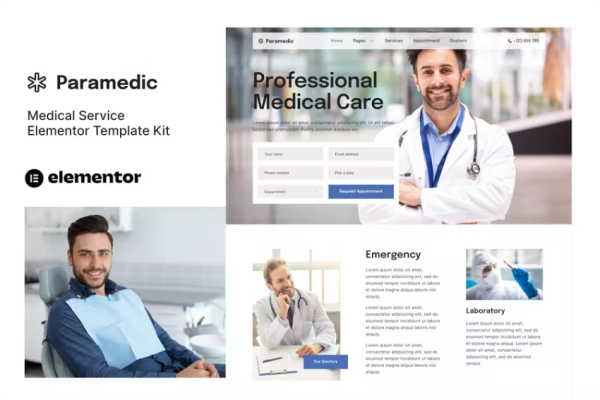 paramedic – 医疗元素模板套件-myforexstore