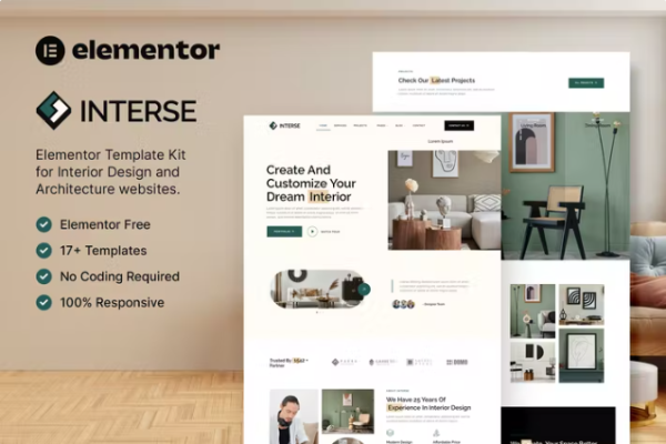 Interse – 室内设计和建筑元素模板套件-myforexstore