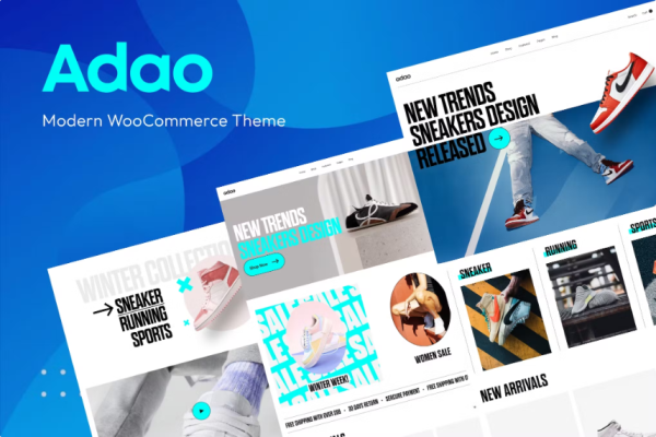 Adao – 现代 WooCommerce 主题-myforexstore