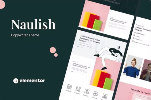 Naulish – 文案 Elementor 模板工具包-myforexstore