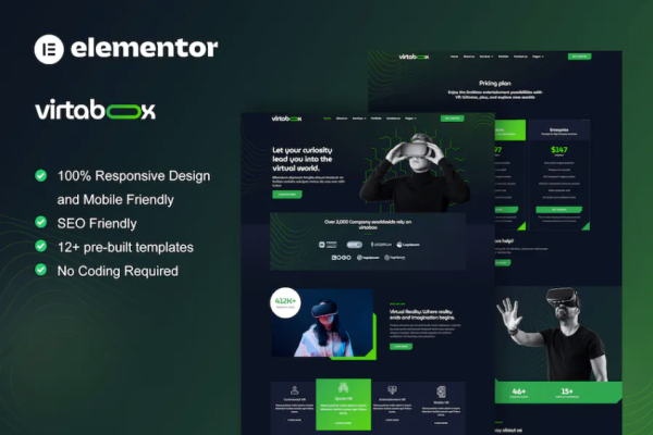 Buster – 导游和旅行社 Elementor Pro 模板套件-极客小站