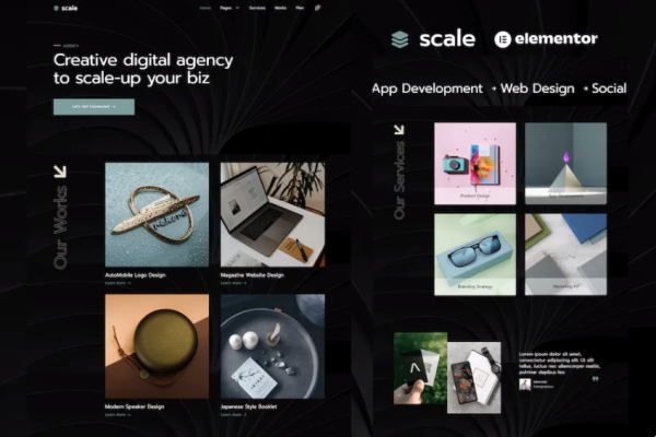 Scale – 创意机构元素模板套件-myforexstore