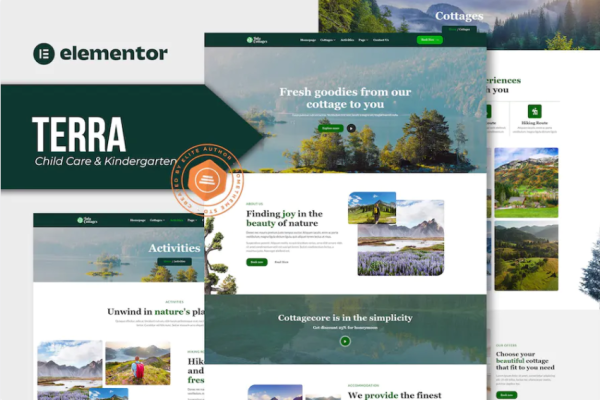 Tula – 自然小屋 Elementor 模板套件-myforexstore