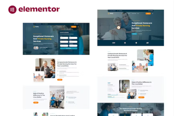 Susty – 家庭护理和私人护理服务 Elementor 模板套件-myforexstore