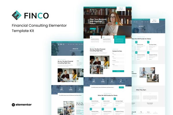Finco – 财务咨询 Elementor 模板套件-myforexstore