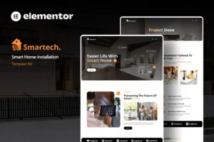 Smartech – 智能家居安装 Elementor 模板套件-myforexstore
