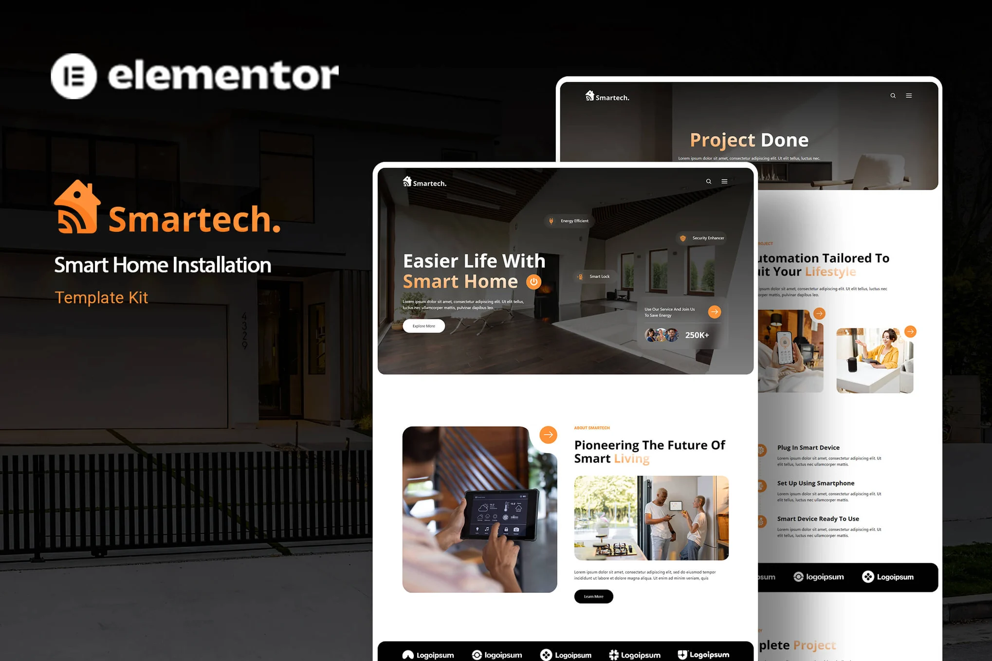Smartech – 智能家居安装 Elementor 模板套件-myforexstore