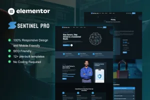 Sentinel – 网络安全服务 Elementor Pro 模板套件-myforexstore