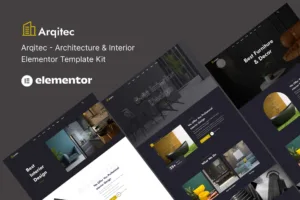 Arqitec – 建筑和室内 Elementor 模板套件-myforexstore