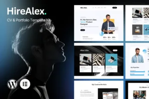 HireAlex – 简历和作品集 Elementor 模板套件-myforexstore
