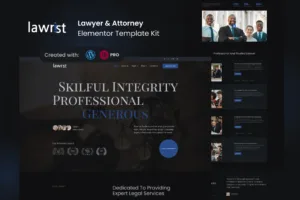 Lawrist – 律师和律师 Elementor Pro 模板套件-myforexstore