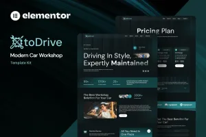 Otodrive-现代汽车车间 Elementor 模板套件-myforexstore