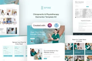 spine – 脊椎按摩和物理治疗 Elementor 模板套件-myforexstore