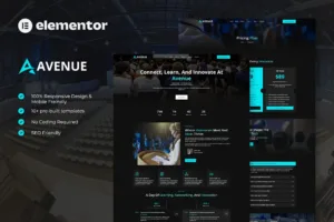 Avenue – 活动和会议 Elementor 模板套件-myforexstore