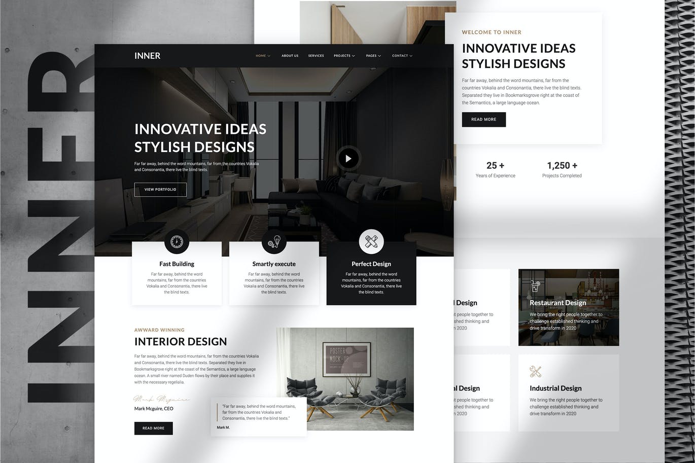 Inner – 室内设计与建筑 Template Kit-myforexstore